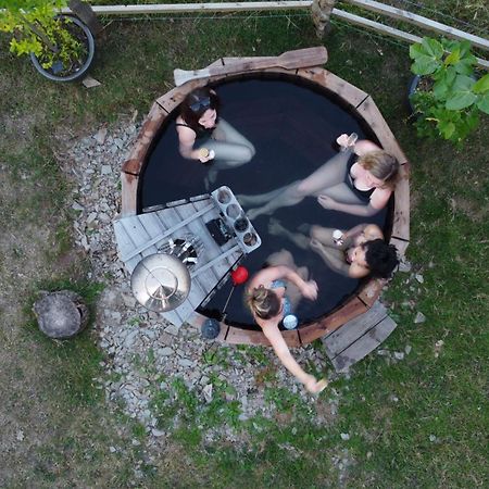 Airstream, Vintage American Caravan & Hottub แอชเบอร์ตัน ภายนอก รูปภาพ