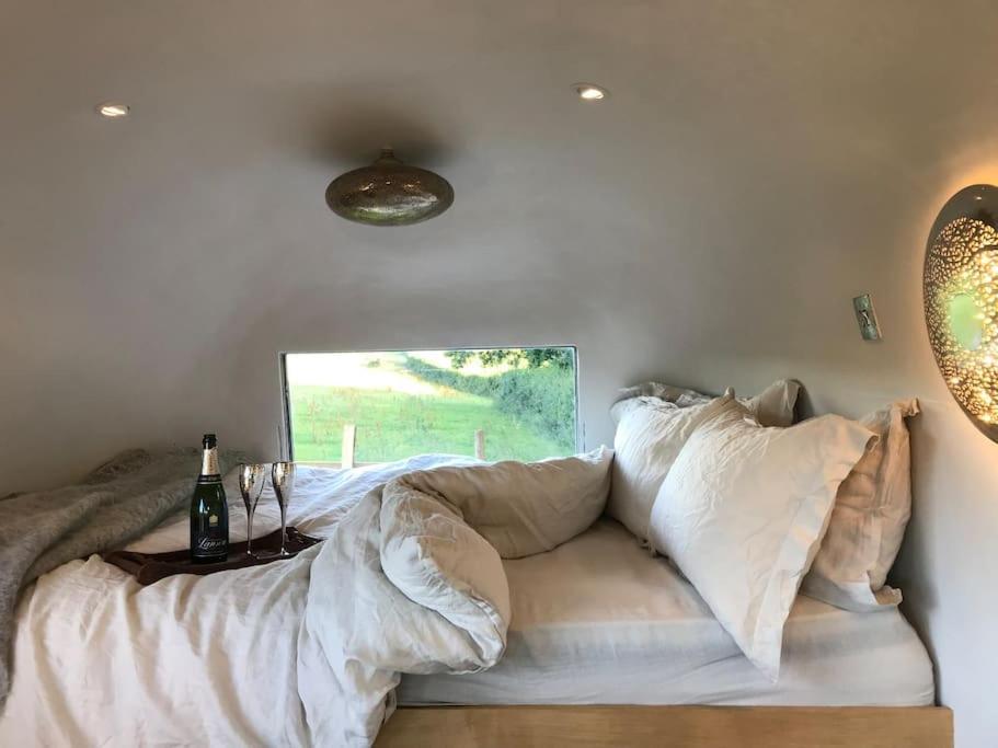 Airstream, Vintage American Caravan & Hottub แอชเบอร์ตัน ภายนอก รูปภาพ